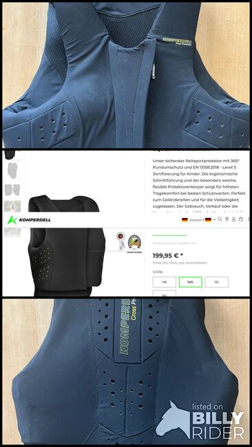 360° Protektor, Komperdell, Iris Seidl, Safety Vests & Back Protectors, Scharfling, Image 4