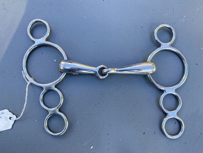 4 1/2” Dutch gag bit, Zoe Chipp, Horse Bits, Weymouth