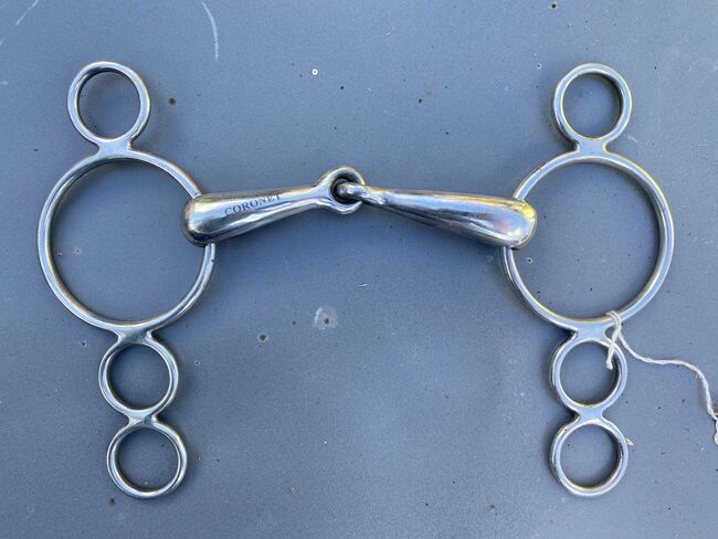 4 3/4” Coronet Dutch gag bit, Coronet, Zoe Chipp, Horse Bits, Weymouth