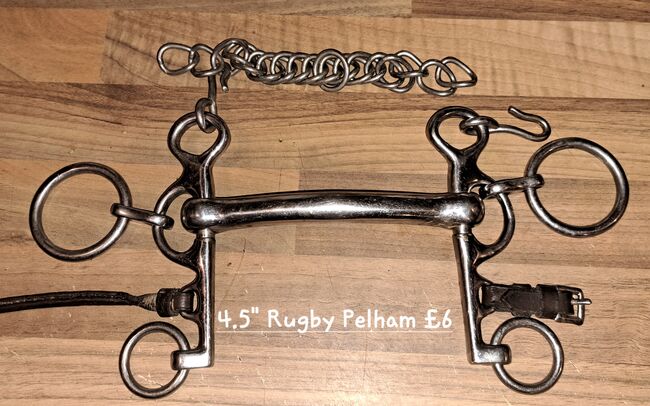 4.5" Rugby Pelham., Unbranded  Rugby Pelham / Show bit, Jane Thorp, Gebisse, Hope Valley