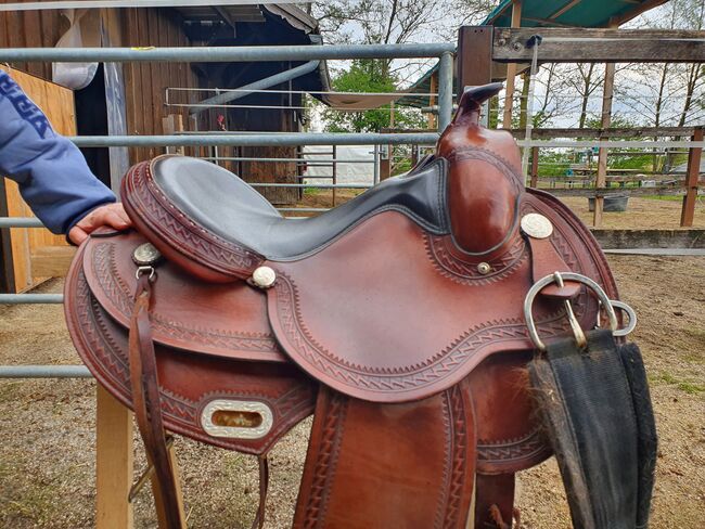 4 H Westernsattel, 4h, Sabrina Beyreiss , Western Saddle, Straubing, Image 9