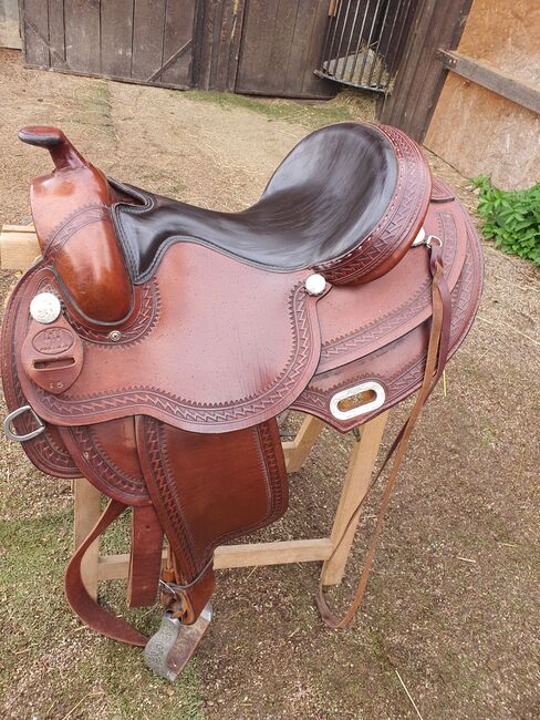 4 H Westernsattel, 4h, Sabrina Beyreiss , Western Saddle, Straubing