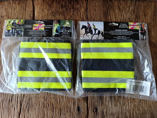 Reflexgamaschen 4 Stück von Equisafety, Equisafety , Karin, Reflective Horse Wear, Schermbeck