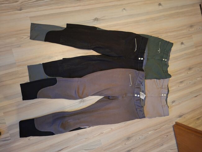 4 Reithosen Equilibre Silikongrip Vollbesatz 38, Equilibre , Saskia, Breeches & Jodhpurs, Wildeck