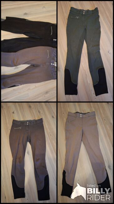 4 Reithosen Equilibre Silikongrip Vollbesatz 38, Equilibre , Saskia, Breeches & Jodhpurs, Wildeck, Image 6