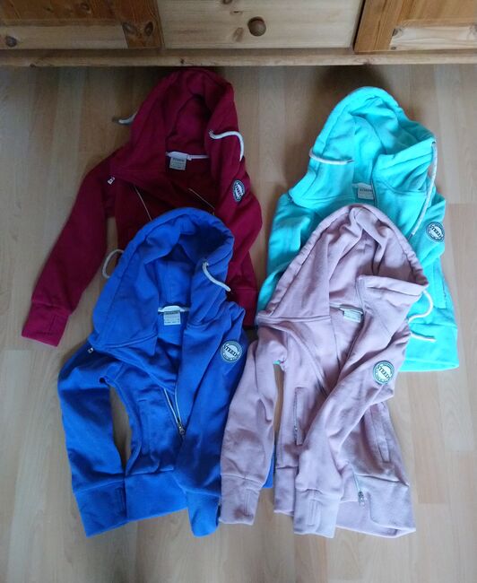 4 x Kaputzenfleecejacke Winter von Steeds Größe 128, Steeds, Susi, Children's Shirts & Tops, Neu-Isenburg