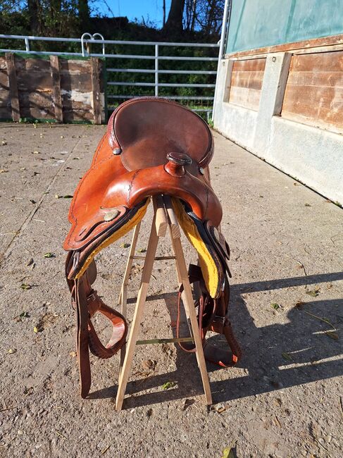 4H Westernsattel Allrounder, 17er Sitz, 4H Allrounder, Familie F, Western Saddle, Pähl, Image 4