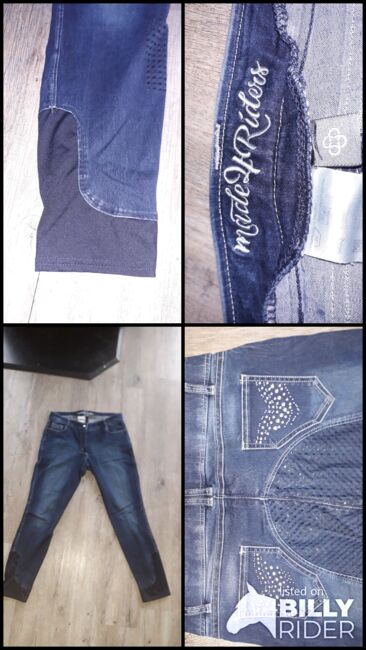 4Riders Reithose im Jeanslook, 4Riders, Anne, Breeches & Jodhpurs, Image 6