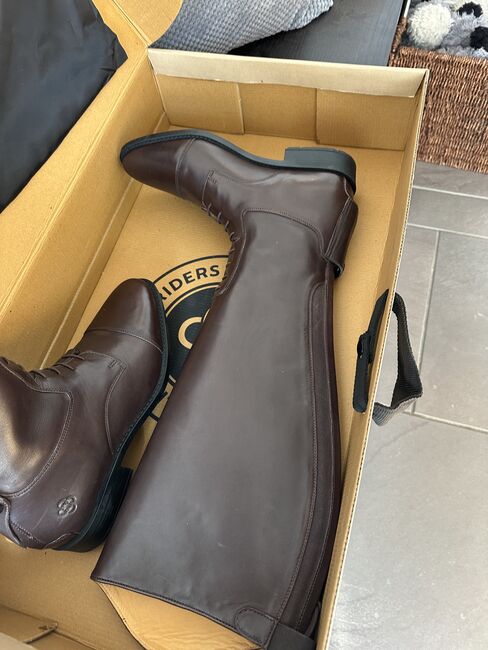 4Riders Leder Reitstiefel Gr. 38 Braun, 4Riders  Oxford , Tini, Reitstiefel, Pilsting, Abbildung 3