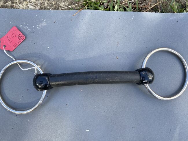 5 1/2” Rubber snaffle, Zoe Chipp, Horse Bits, Weymouth