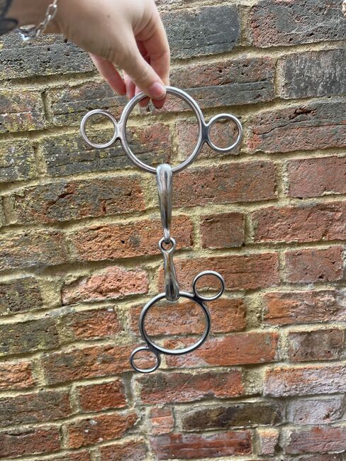 5” 2 ring gag, Ellie stevens, Horse Bits, Buckingham