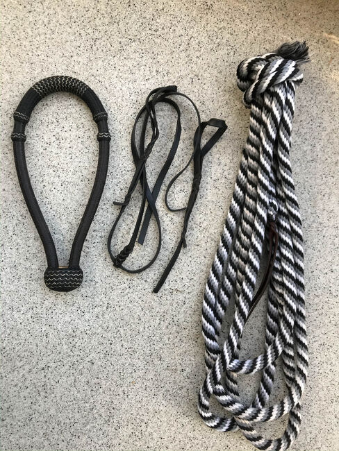 5/8 Bosal schwarz-weiß, Tackroom Ratingen, Ursie, Bitless Bridles, Reutlingen