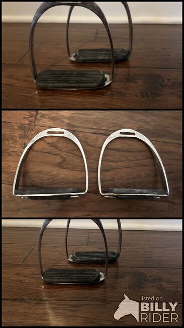 5 inch Light Weight Stirrup Irons, Page Mayberry, Saddle Accessories, Greenville, Image 4