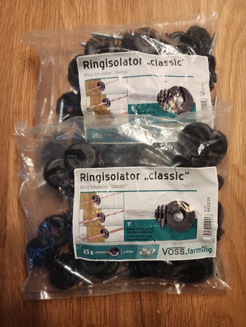 50 Ringisolatoren, Voss Farming Classic, Jana, Weidezaunzubehör, Nideggen , Abbildung 2