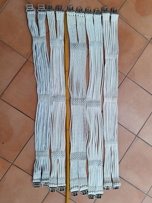 5x Schnurengurt, 115 - 120 cm, Julia M, Girths & Cinches, Eching