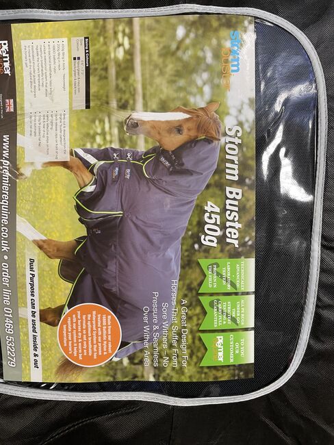 6ft 3 premier equine turnout rug, Premier equine  Storm buster, Hayley barge, Pferdedecken, Daventry 