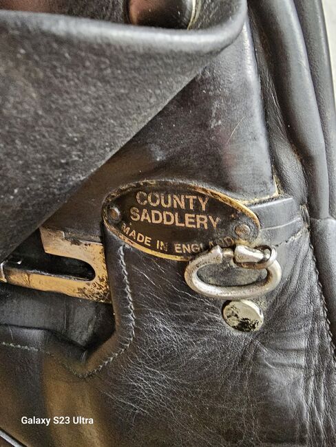 7,5 Dressur Sattel, County Saddelery , Monika Kersten , Dressage Saddle, Bad Oeynhausen , Image 5