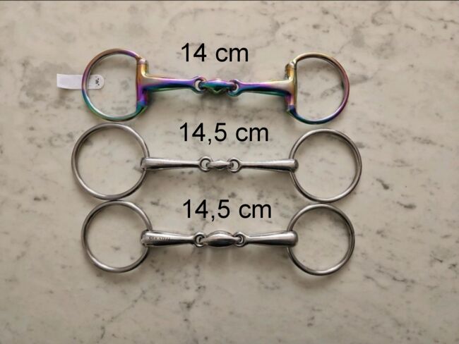 8 verschiedene Gebisse 13,5cm-14,5cm, Silk Steel, Kirsten Reiser, Horse Bits, Weil der Stadt