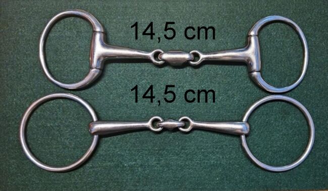 8 verschiedene Gebisse 13,5cm-14,5cm, Silk Steel, Kirsten Reiser, Horse Bits, Weil der Stadt, Image 4
