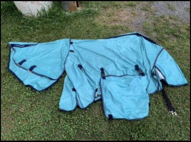 84, fly sheet, Tuff rider , Jessica Klinger, Horse Blankets, Sheets & Coolers, Spring mills, Image 2