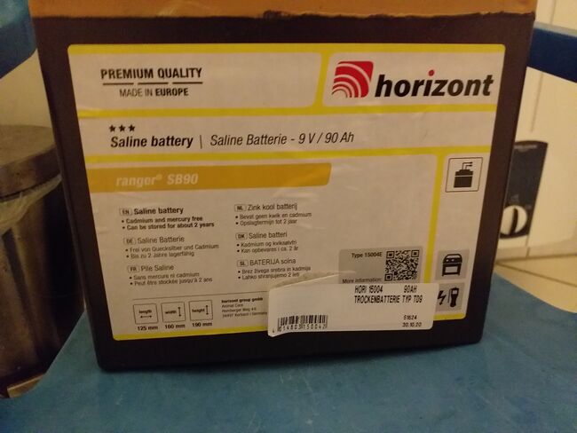 9V Batterien, Horizont, Privat Name, Electric Fencing Equipment, Boppard