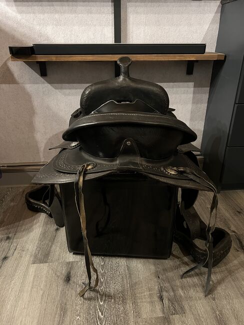 A&M Reitsport Westernsattel 1160 Baumlos Kaltblut breit, A&M Reitsport 1160, Tanja Hochhaus , Western Saddle, Schwarzenberg, Image 6