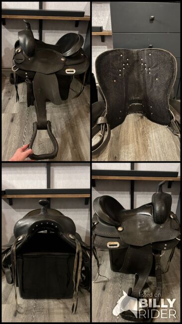 A&M Reitsport Westernsattel 1160 Baumlos Kaltblut breit, A&M Reitsport 1160, Tanja Hochhaus , Westernsattel, Schwarzenberg, Abbildung 14
