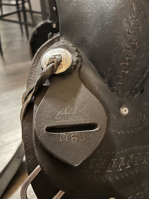 A&M Reitsport Westernsattel 1160 Baumlos Kaltblut breit, A&M Reitsport 1160, Tanja Hochhaus , Western Saddle, Schwarzenberg, Image 7