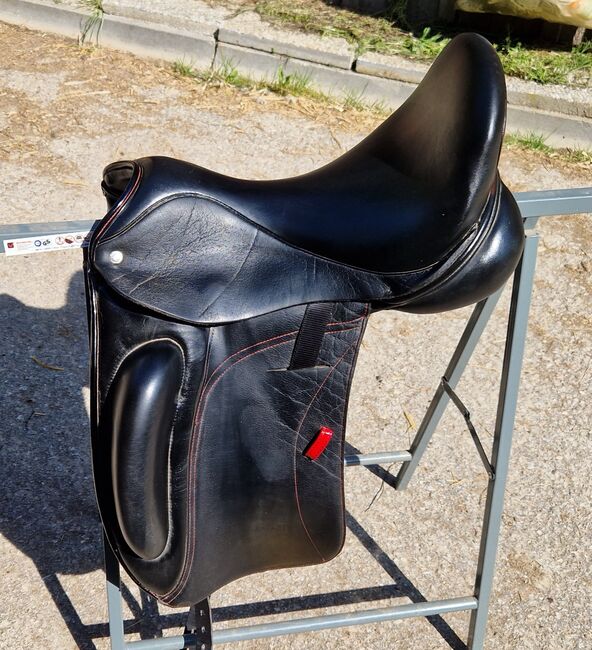 Custom Dressursattel mit aufgesetzten Pauschen, Custom  Wolfgang omni , Silvia , Dressage Saddle, Hofkirchen, Image 3