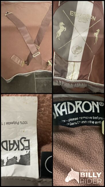 Abschwitzdecke Eskadron rosa M mit Gurten, Eskadron  Heritage rosa , Kranen , Pferdedecken, Issum , Abbildung 5