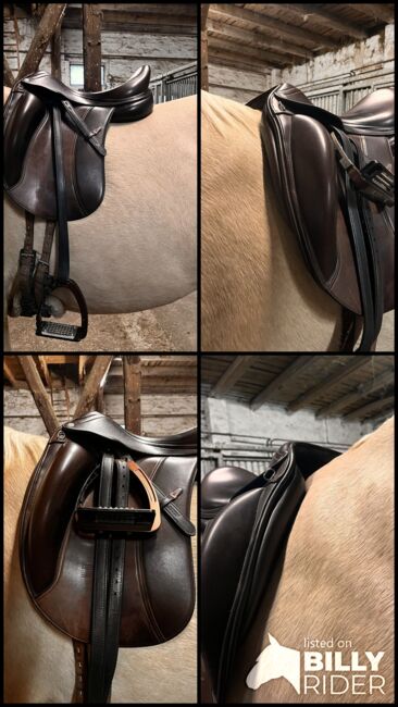 Absolutes Schnäppchen! Selleria Equipe Olymp Dressursattel braun 17', Selleria Equipe Olymp, Lynn Marie, Dressage Saddle, Hannover, Image 13