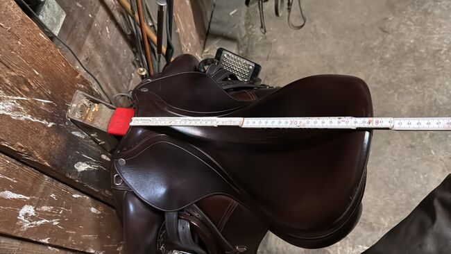 Absolutes Schnäppchen! Selleria Equipe Olymp Dressursattel braun 17', Selleria Equipe Olymp, Lynn Marie, Dressage Saddle, Image 5