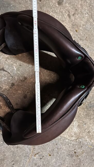 Absolutes Schnäppchen! Selleria Equipe Olymp Dressursattel braun 17', Selleria Equipe Olymp, Lynn Marie, Dressage Saddle, Image 8