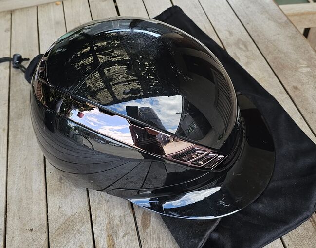 Abus, Pikeur Reithelm AirLuxe Chrome Long Vizor, Gr. S, Abus/Pikeur AirLuxe Long Vizor, Christin , Riding Helmets, Freudenstadt, Image 5