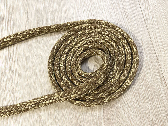 Akademisches Seil mit Loop von Balanced Horseman * 2,0 Meter duo-gold * 2m kurzer Bodenarbeitsstrick, Balanced Horseman Akademisches Seil mit Loop, annadausac, Leads, Aachen, Image 3