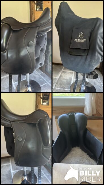 Acavallo Dressursattel 18“, Acavallo Leonardo, Pamela , Dressage Saddle, Starfach, Image 10