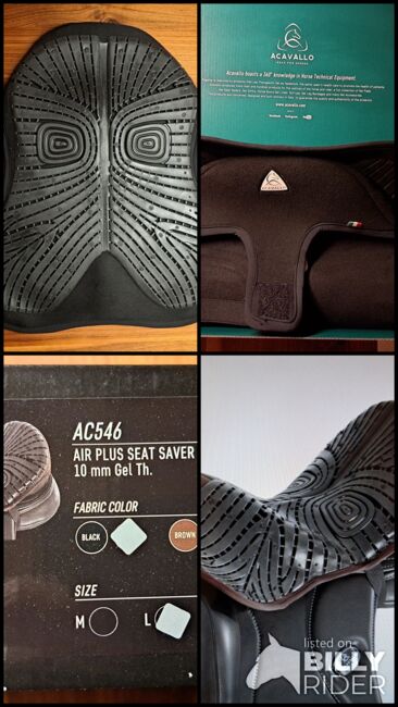 Acavallo Dressursattel-Sitzschoner, Acavallo Air Plus Gel (ACA-AC546_LG-9), Rebekka Hohermuth, Saddle Accessories, Belp, Image 8