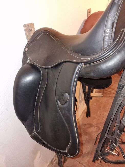 Acavallo Mantegna Dressursattel, Acavallo Mantegna, Heike Petry, Dressage Saddle, Idar-Oberstein , Image 9