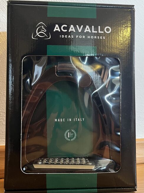 ACAVALLO Steigbügel Arena AluPro Sicherheitssteigbügel in braun, Acavallo Alu pro, Vanessa, Saddle Accessories, Bramsche