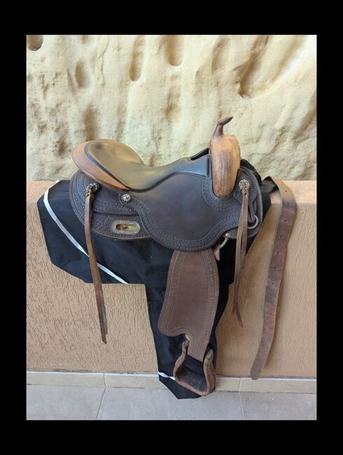 Acavallo Western FreeMax – baumloser Westernsattel – 16" – Chocolate, Acavallo Freemax, Ivana, Western Saddle, Madliena