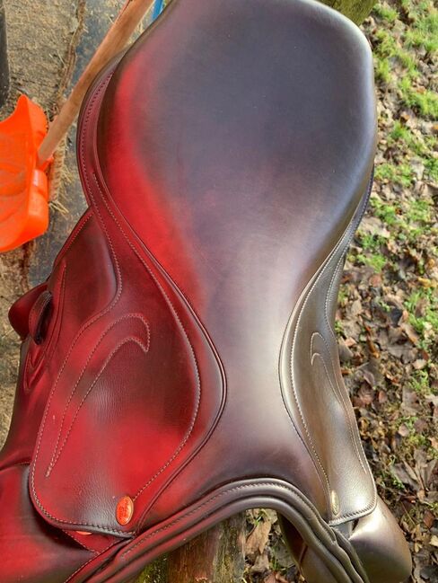 Adam Ellis Event Saddle 17.5” M/W, Adam Ellis  Event Monoflap , Laura Lindsay, Jumping Saddle, Morpeth, Image 5