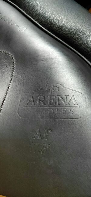 Adjustable 17.5" Arena AP, Arena All Purpose, Abbey White, All Purpose Saddle, Naseby, Image 2