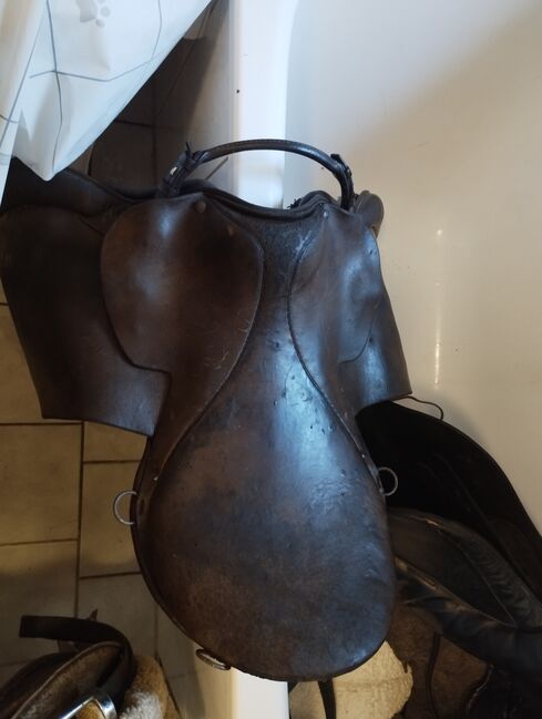 älterer Ledersattel, Melanie , All Purpose Saddle, Mühlhausen/Thüringen