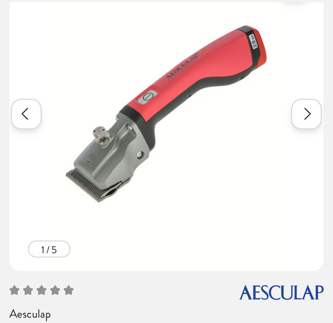 Aesculap Bonum - wie neu, Asculap Bonum, Tanja Schneider, Grooming Brushes & Equipment, Lauterach