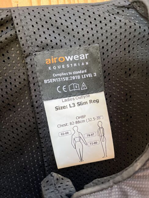 Airo Wear Ladys Outlyne Schutzweste L3 slim regular, airowear ladies Outlyne , Sarah, Safety Vests & Back Protectors, Eichstätt , Image 7