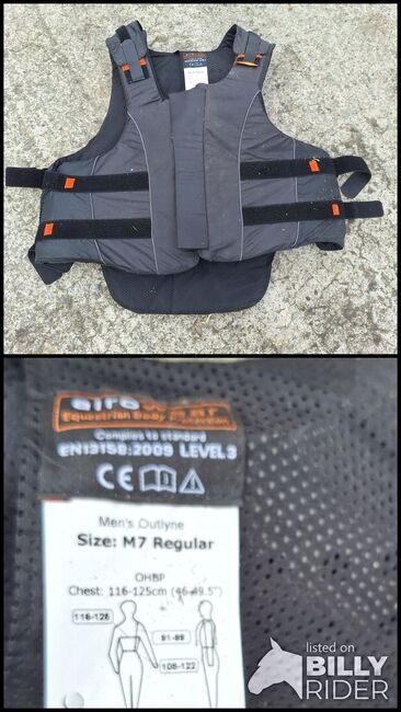 Airowear Body Protector M7 Regular, Gemma Hillier, Kamizelki ochronne, Aldersey Green, Image 3