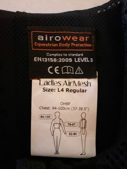 Airowear Ladies AirMesh L4 Sicherheitsweste, Airowear Ladies Air Mesh, Steffi, Safety Vests & Back Protectors, Weinsberg, Image 2