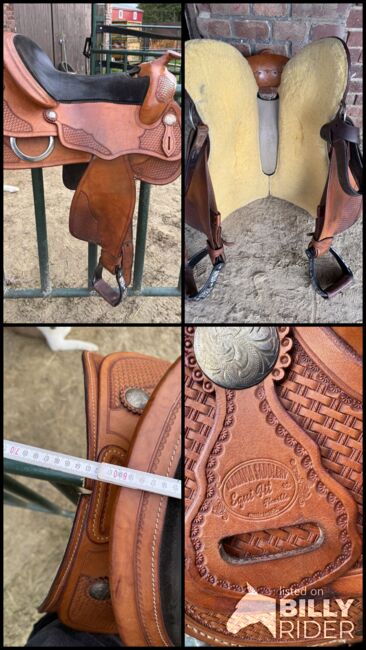 Alabama Saddlery Westernsattel 16“, Alabama Saddlery Equiflex, Viviane, Westernsattel, Xanten, Abbildung 16