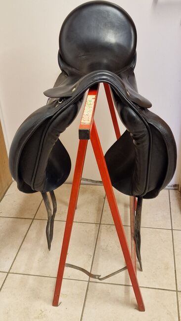 Albert Hock Dressursattel, Albert Hock  Monoblatt, Jürg Portmann, Dressage Saddle, Mellingen, Image 3