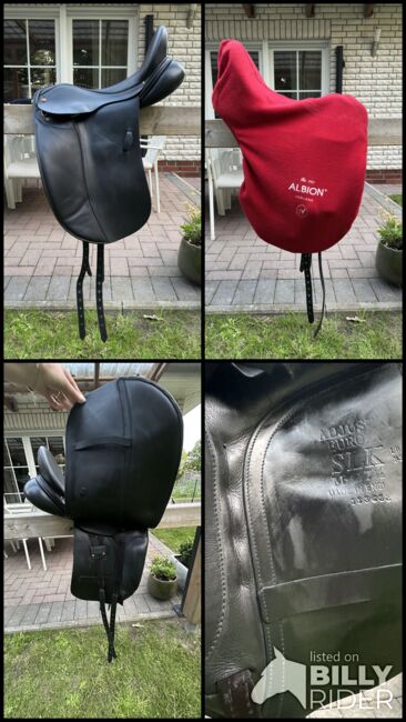 Albion Dressursattel SLK 17,5 LH NS Kammerweite M, Albion  SLK, Gerstenberger , Dressage Saddle, Buchholz (Aller), Image 11